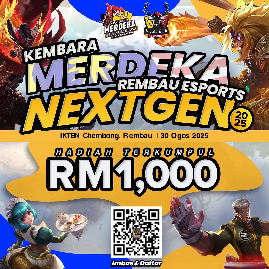 KEMBARA MERDEKA REMBAU ESPORTS NEXTGEN 2025