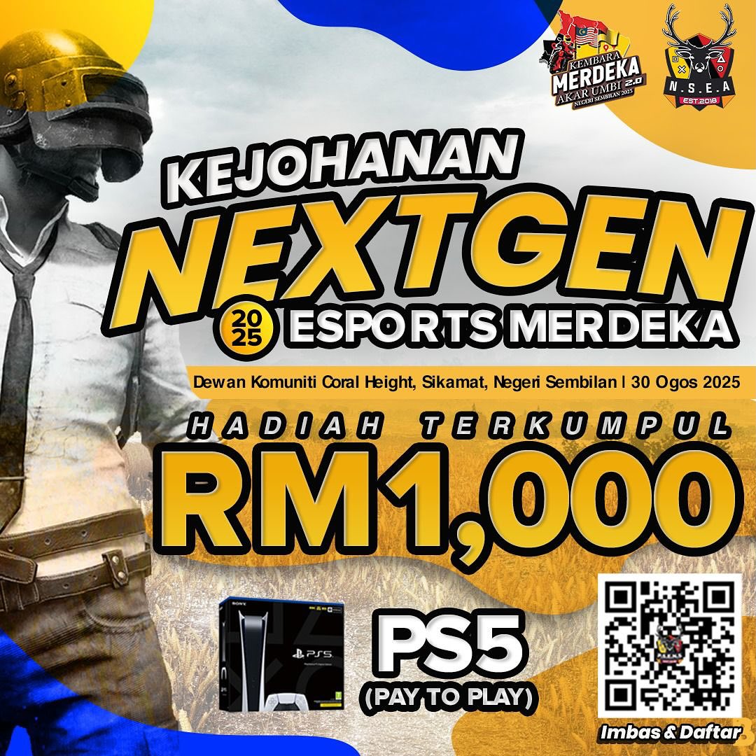 KEJOHANAN NEXTGEN ESPORTS MERDEKA 2025
