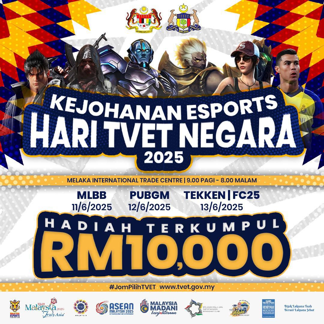 KEJOHANAN ESPORTS HARI TVET NEGARA