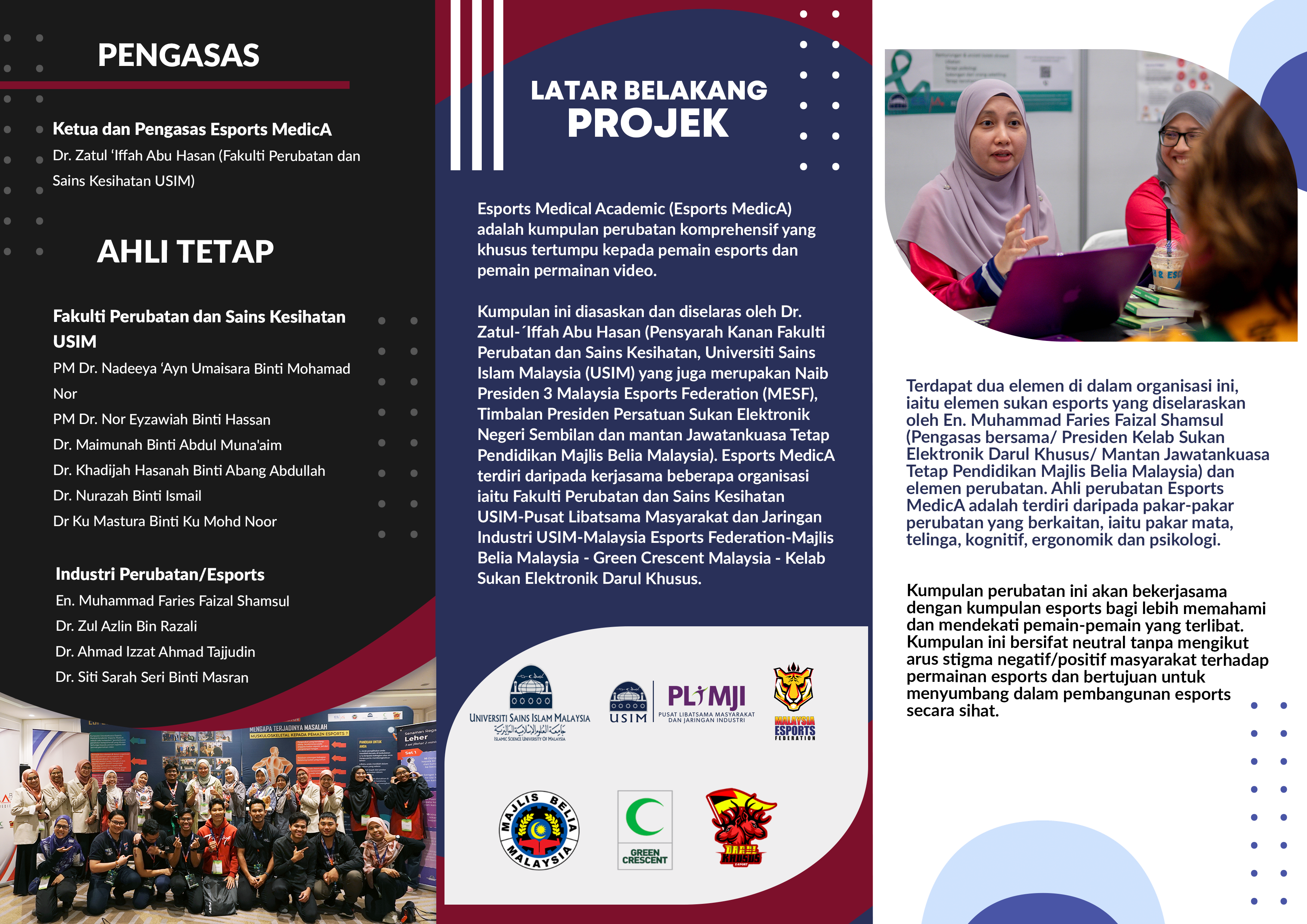 LATAR BELAKANG ESPORTS MEDICA