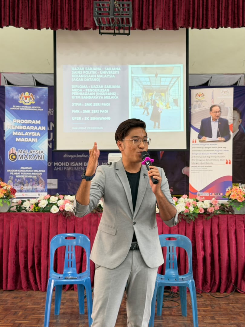 TALK KERJAYA ESPORT DAN PEMBANGUNAN BELIA DI SMK GEMAS