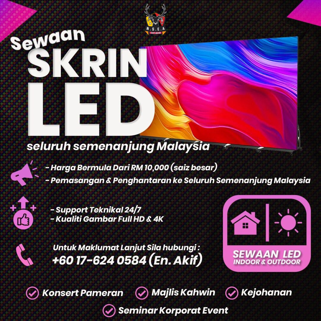 SEWAAN SKRIN LED